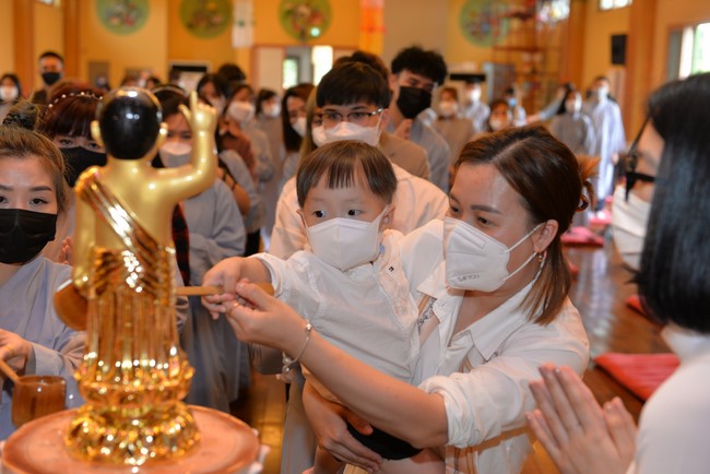 The Vesak Great Ceremony at Hoang Phap Temple in Jeonju City - South Korea